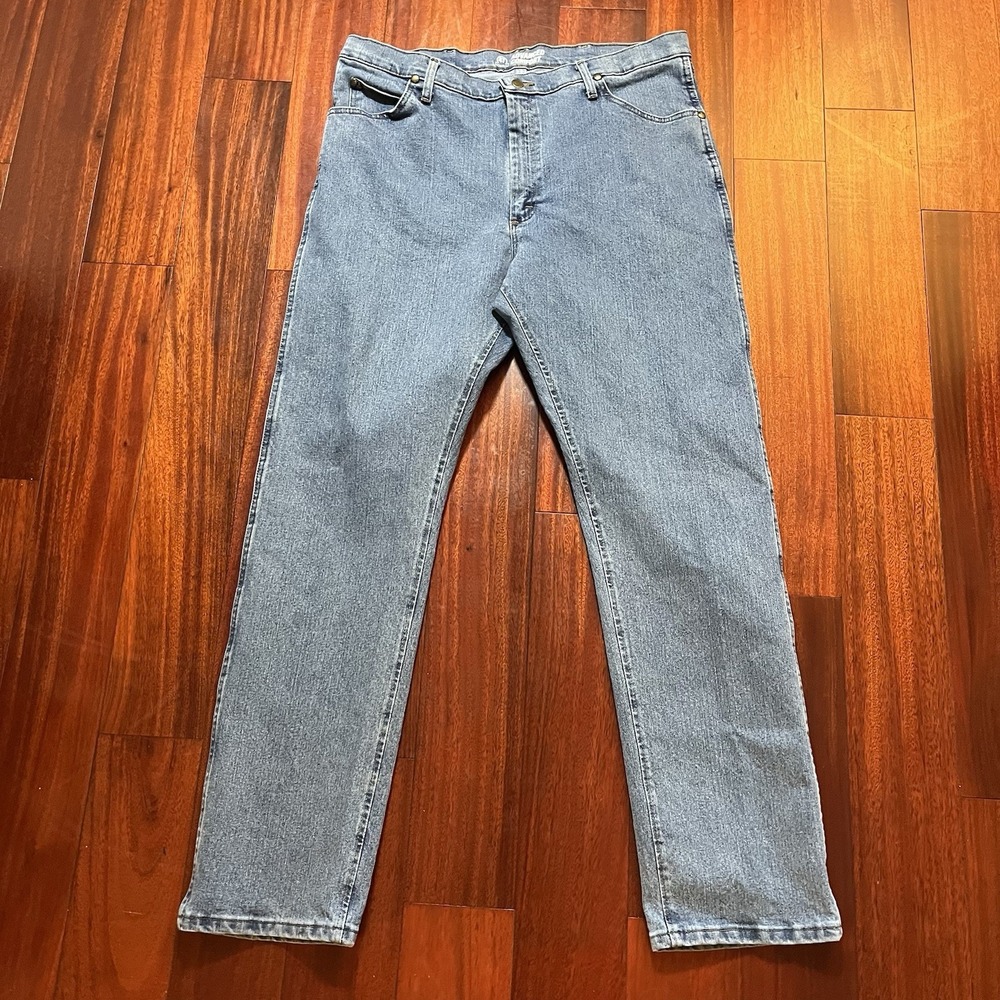 Wrangler Jeans Mens 38x34 47 Advanced Comfort 1047MACSB Ranch Work True To Size